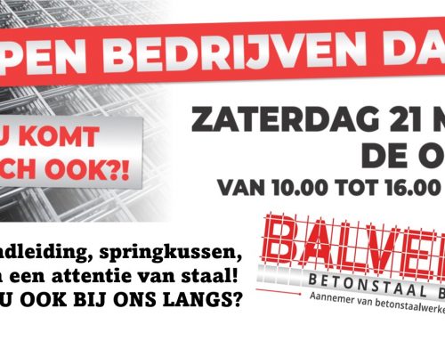 Open bedrijven dag zaterdag 21-05-2022