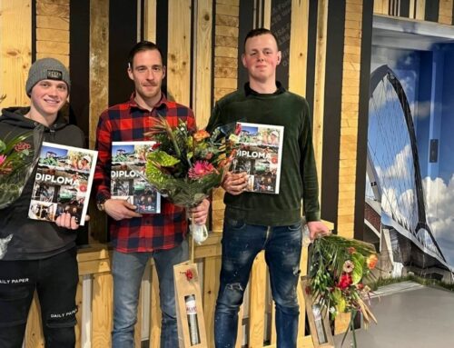 Geslaagden voor de vakopleiding niveau 2!
