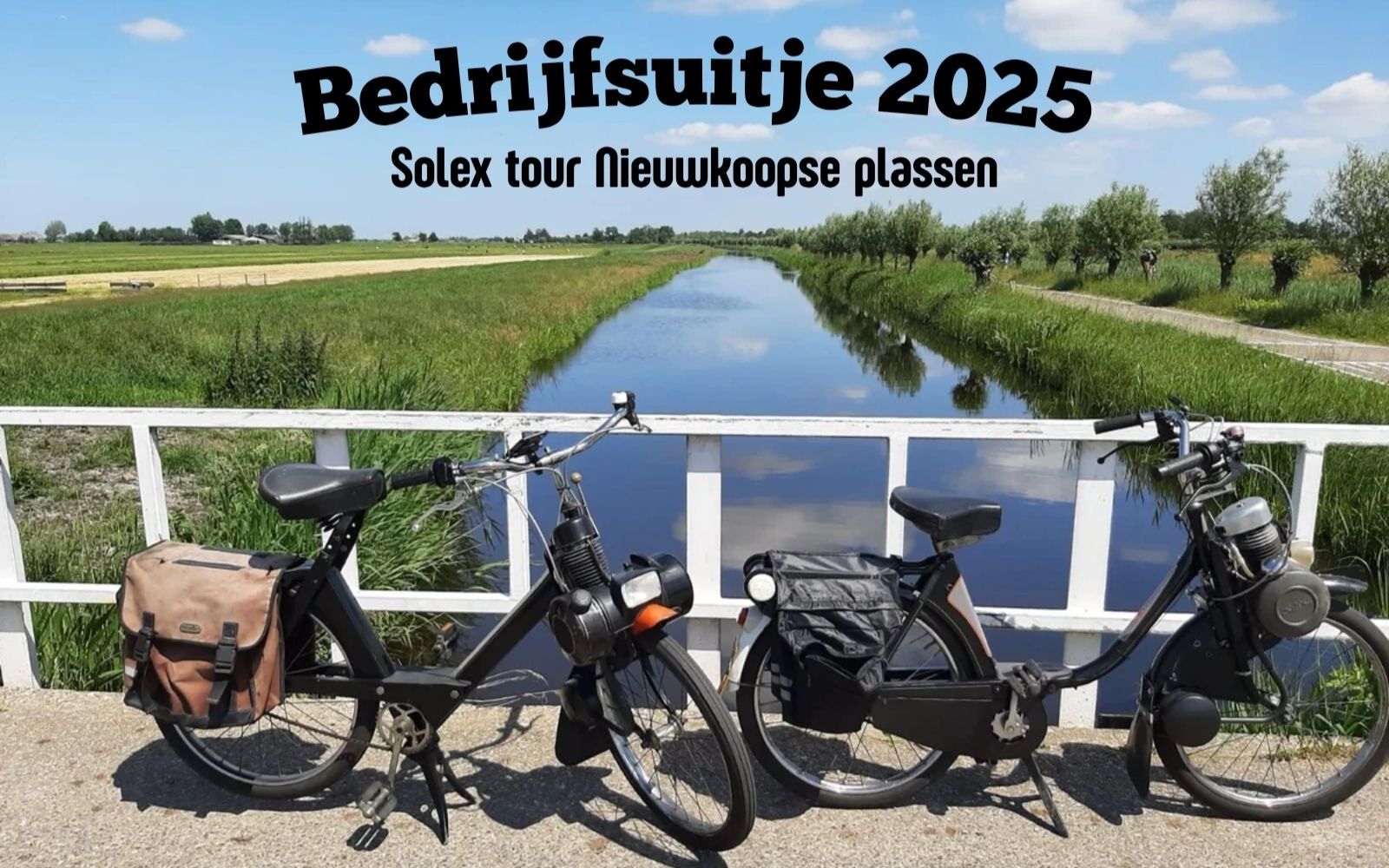Bedrijfsuitje 2025 – Solex rijden
