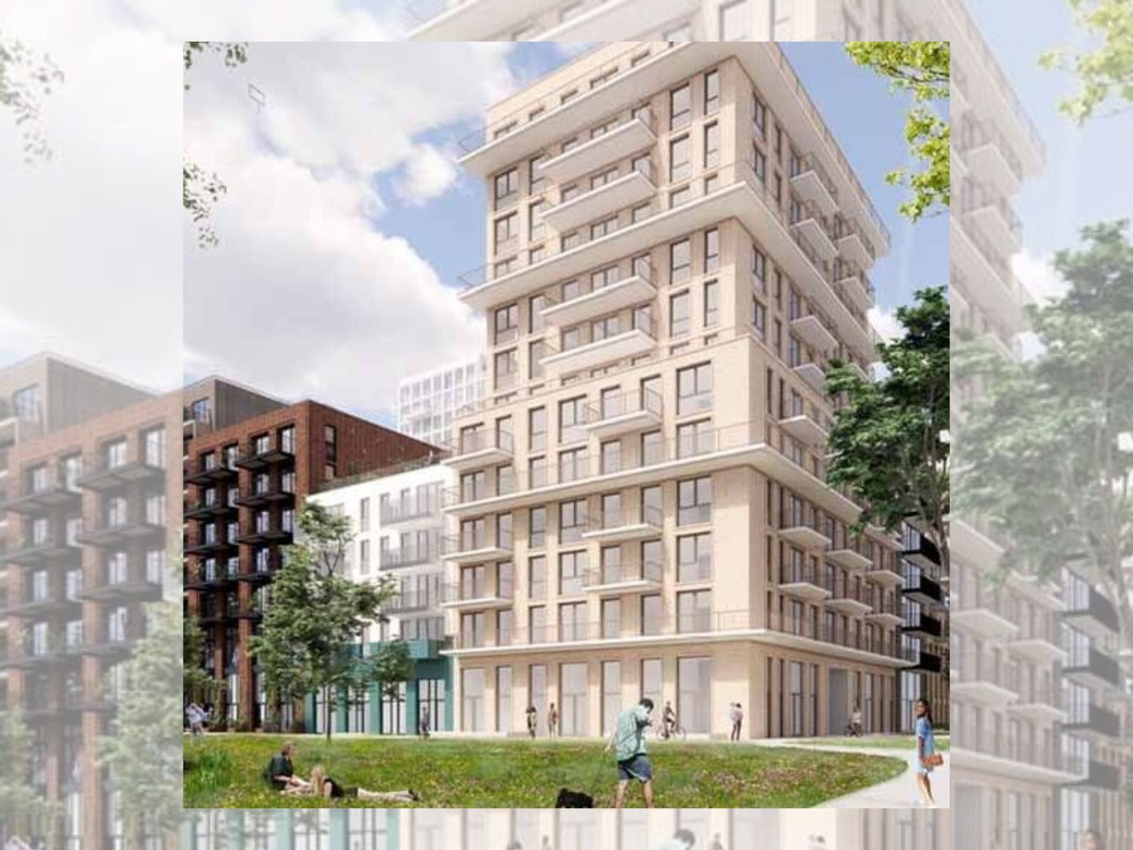 Nieuwbouw 575 woningen Merwedekanaalzon te Utrecht